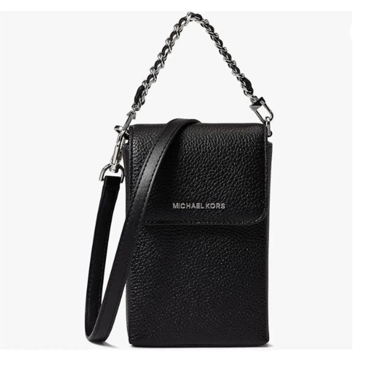 Michael Kors Jet Set Small North/south Chain Top-handle Crossbody Black One Size