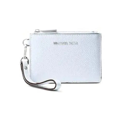 Michael Kors Mercer Small Coin Purse One Size Soft Sky 32T7SM9P0L-425