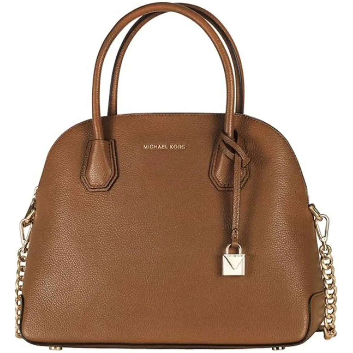 Michael Kors Mercer Large Leather Dome Satchel 30S7GZ5S3L-532