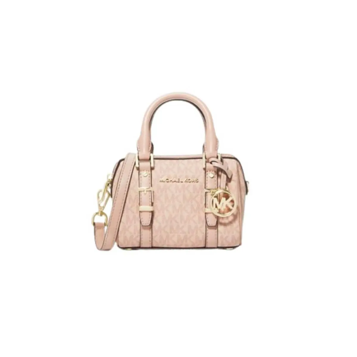 Michael Kors Bedford Legacy Extra Small Logo Duffle Crossbody Bag Ballet 32F9G