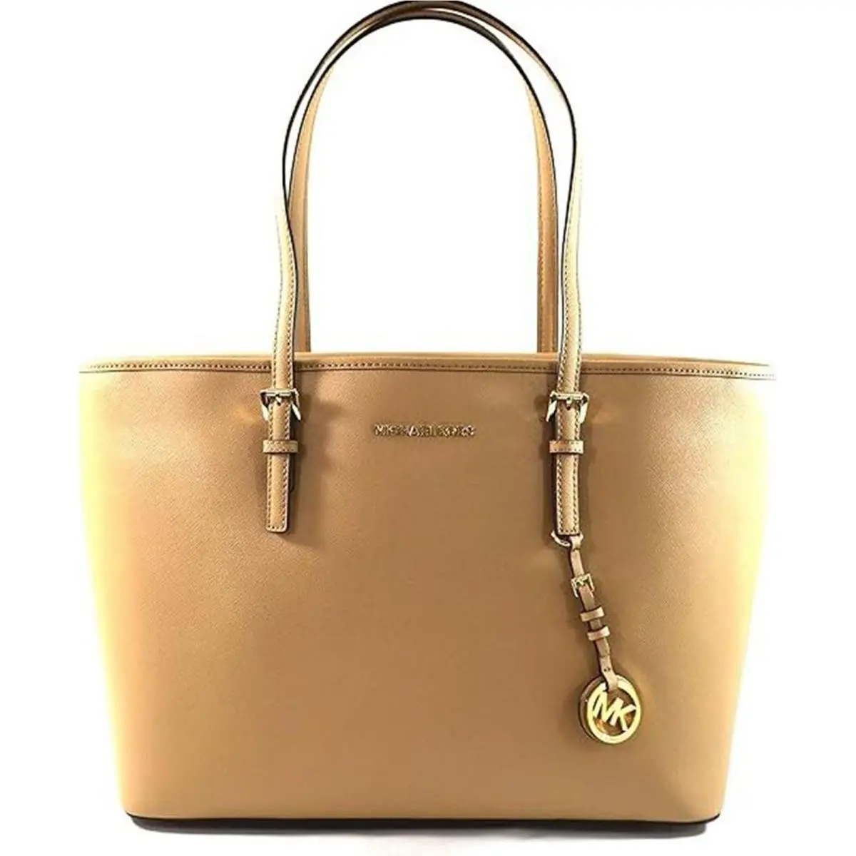 Michael Kors Jet Set Travel Medium Saffiano Leather Top-zip Tote Bag 38S1LTVT8L