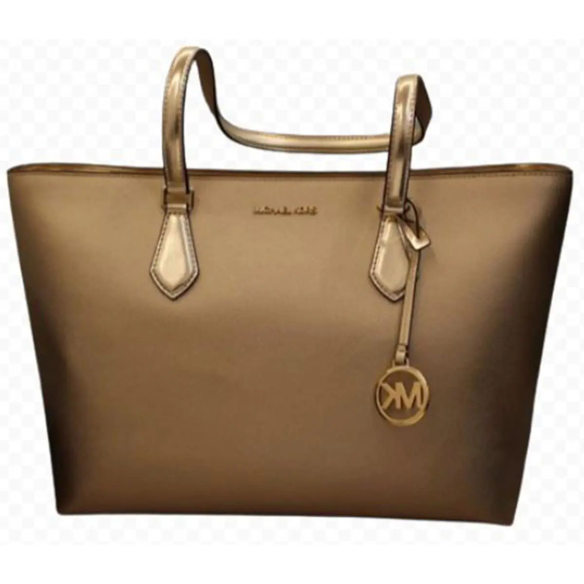 Michael Kors Bag Handbag Sheila Large Mf Tote Bag Pale Gold 35S4G6HT9O-Pgold - Exterior: Pale GOld