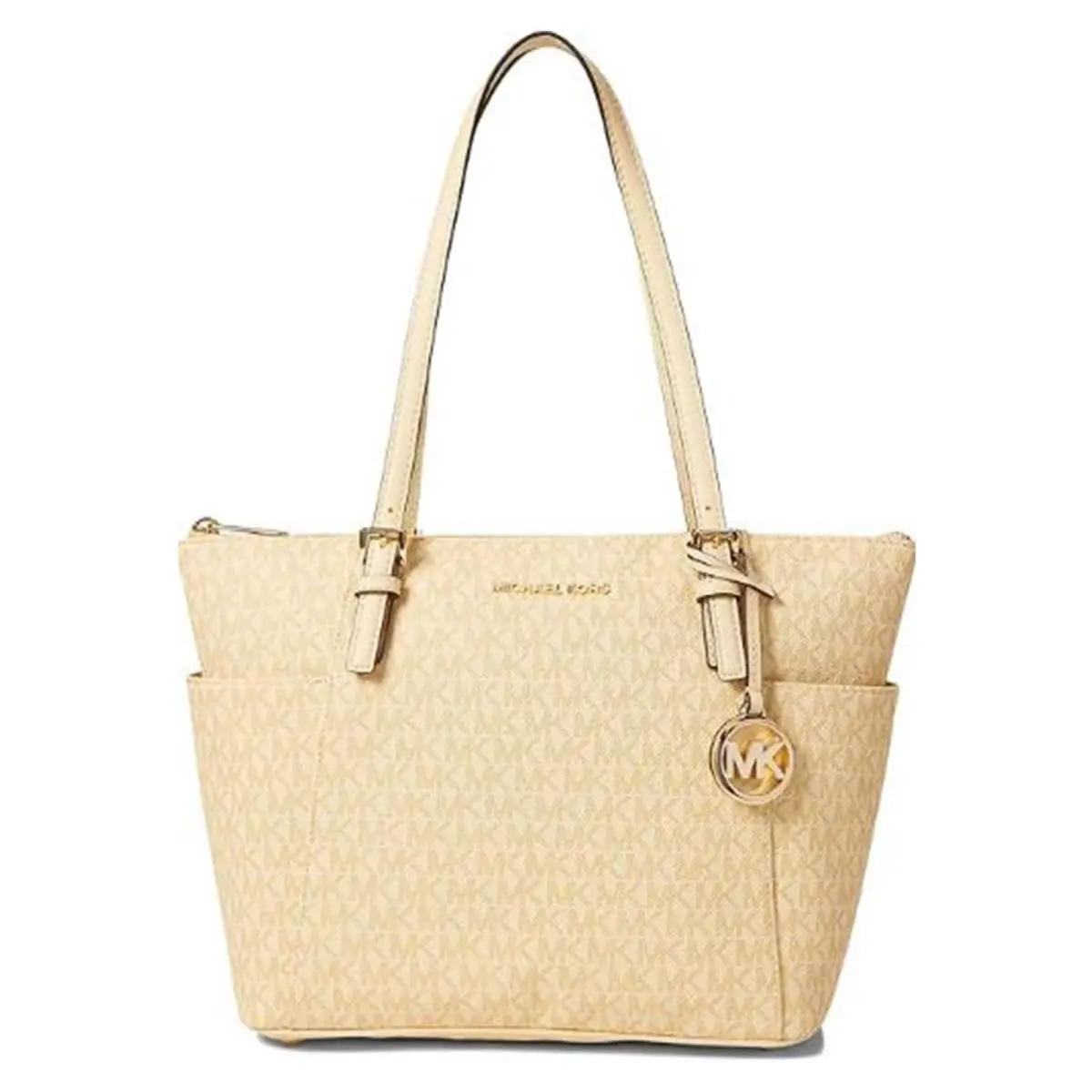 Michael Kors Jet Set Item East/west Top Zip Tote Buttermilk One Size 30F1GTTT8B