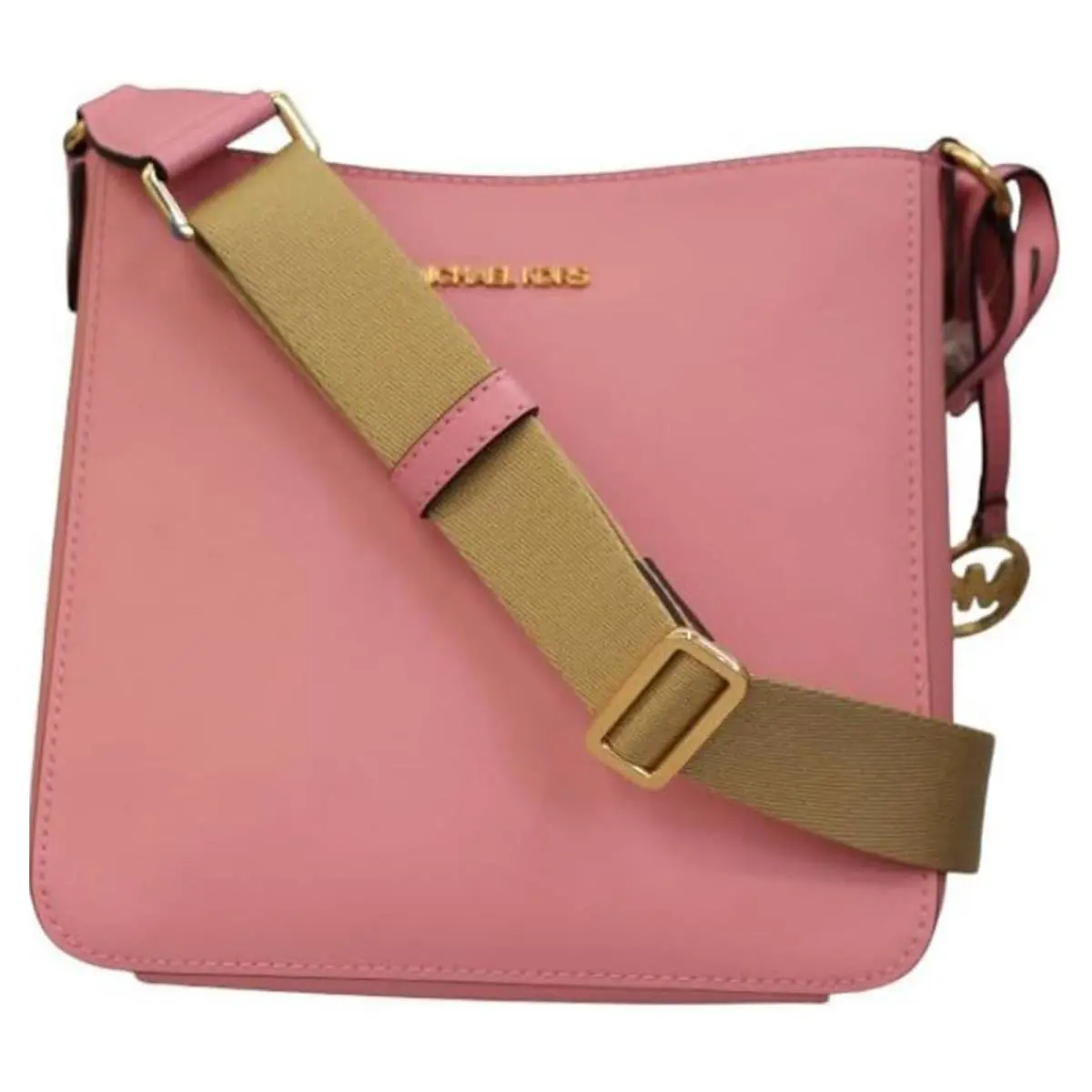 Michael Kors Small Leather Crossbody Bag Carnation …
