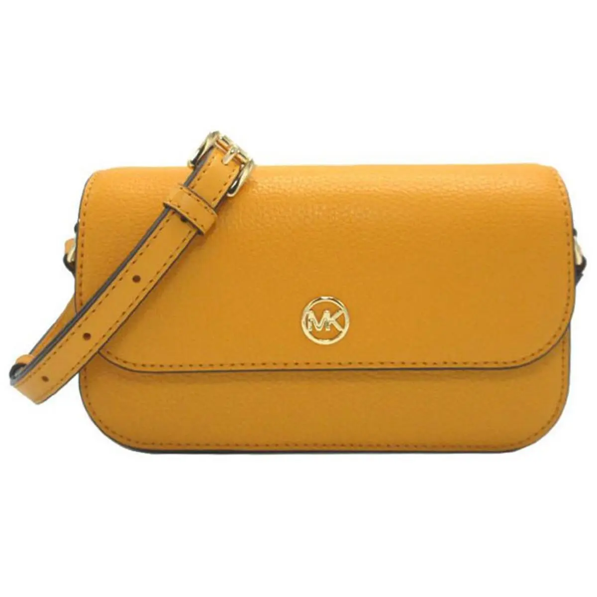 Michael Kors Jet Set Travel Small Pebbled Leather Crossbody Bag 35F4GTVC1L-Glrod