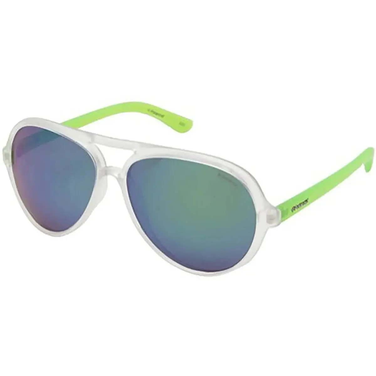 Polaroid Adult P 8401/S Polarized Transparent Neon Green/green OS Sunglasses