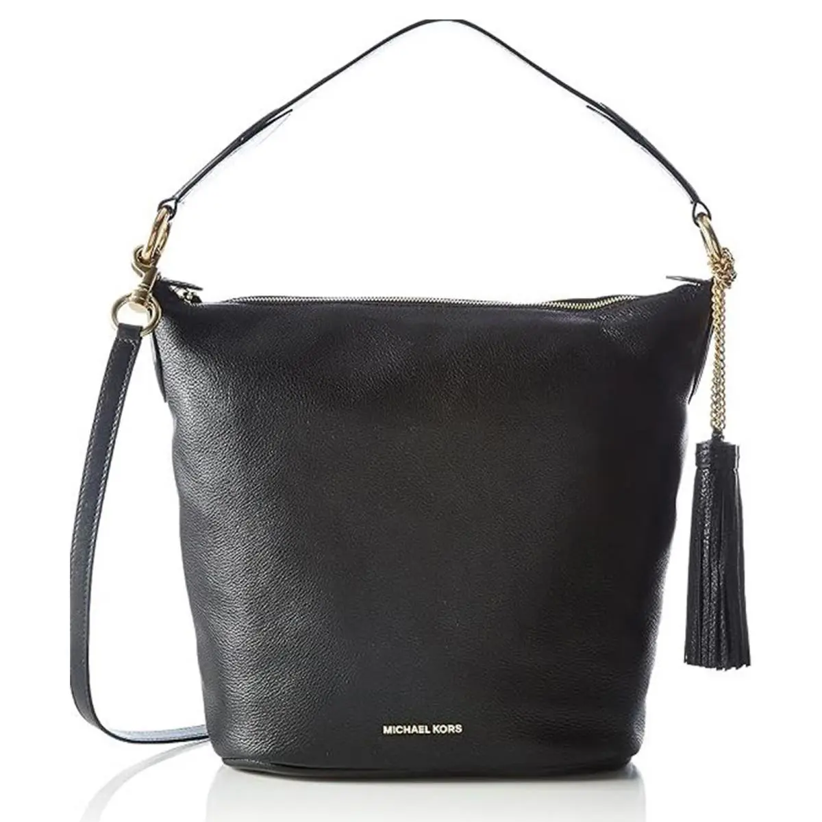 Kors Elana Large Shoulder Bag Black 30T6GE3L3L-001
