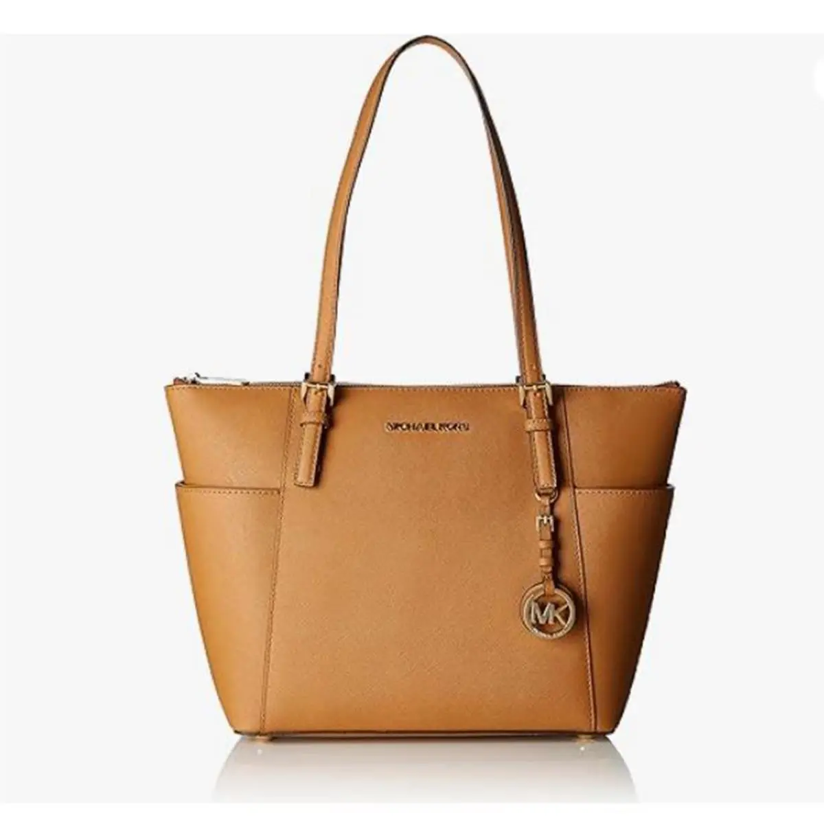 Michael Kors Womens Jet Set Item Tote Brown Acorn 30F2GTTT8L-203
