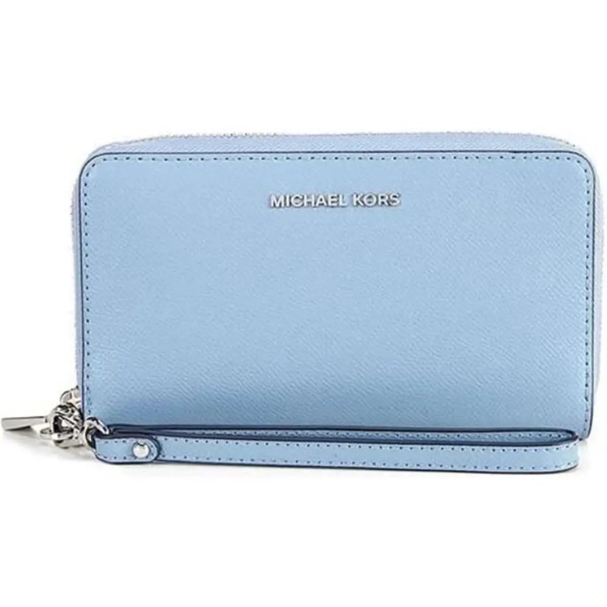 Kors Women`s Large Flat Phone Wristlet Chambray 32F6SM9E3L-464