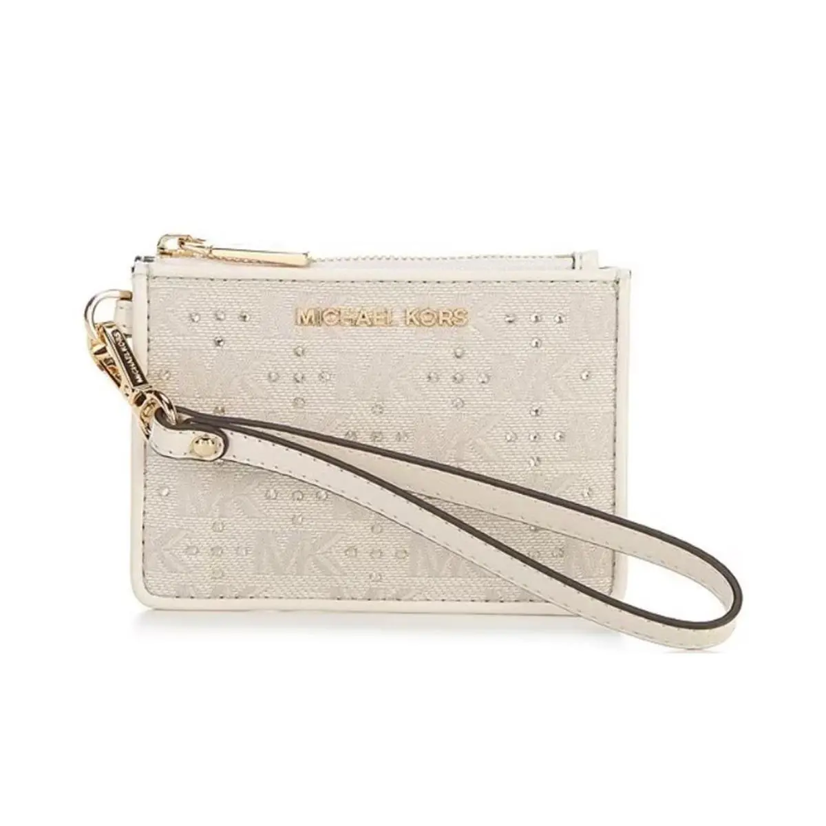 Michael Kors Jet Set Small Coin Purse Vanilla/cream 34H3GJ6P1J-270