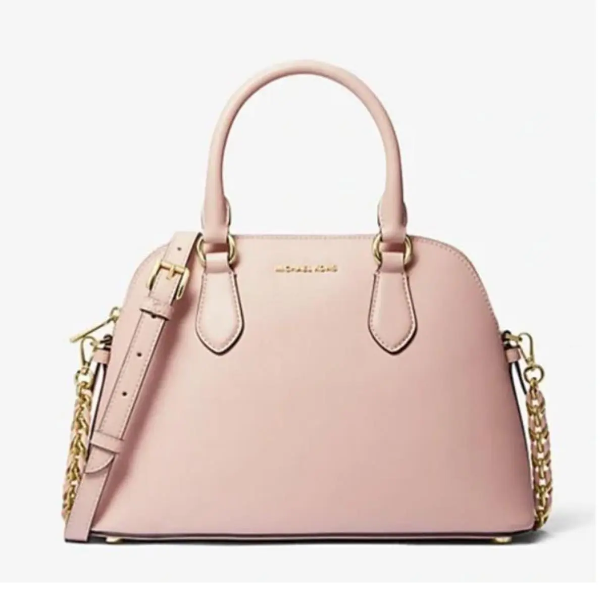 Michael Kors Veronica Medium Saffiano Leather Dome Satchel 30S3G6VS2L-187