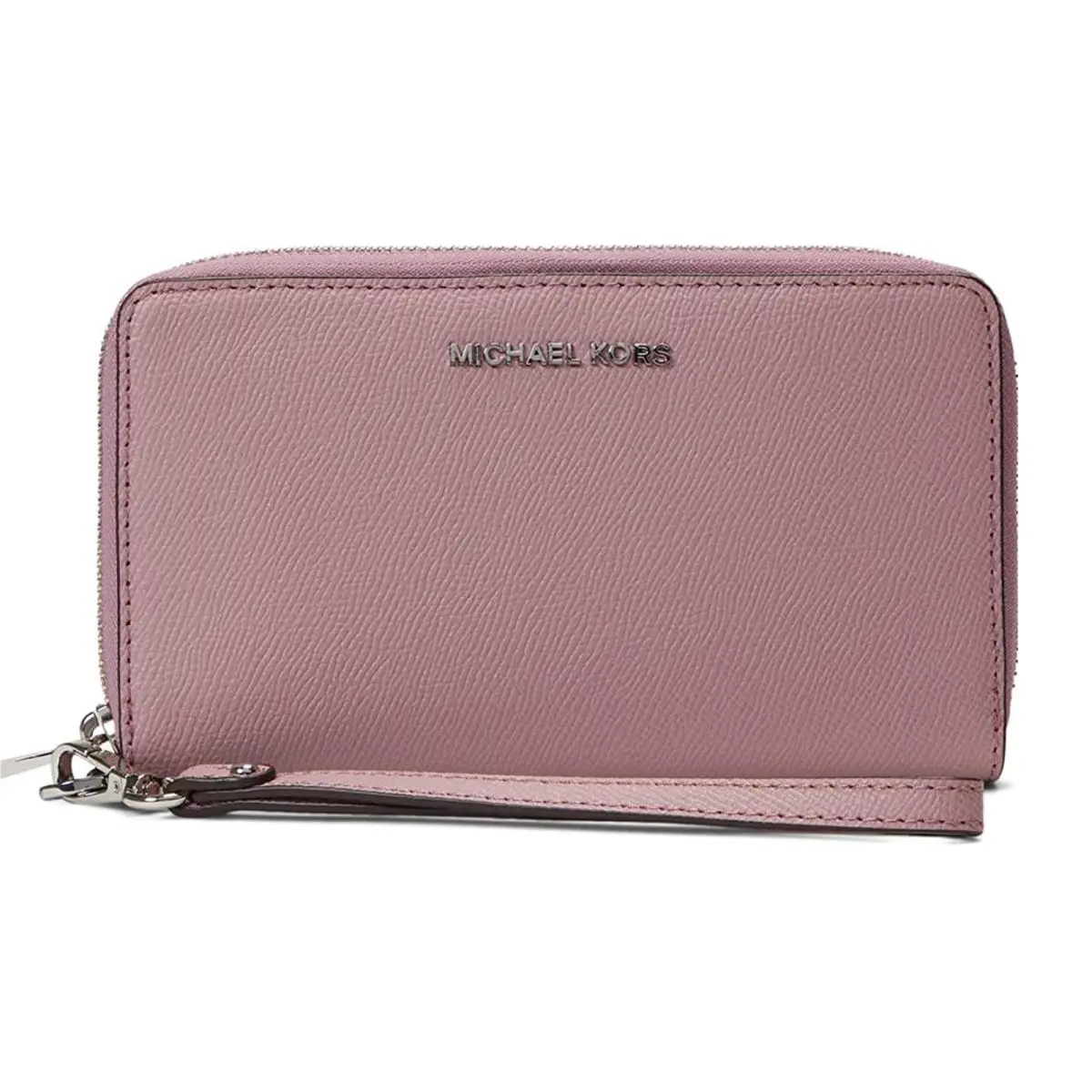 Michael Kors Jet Set Large Flat Multi Function Phone Case Royal Pink One Size 32