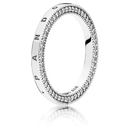 Signature Hearts of  Ring 197437CZ Silver/Sterling-Silver by Pandora