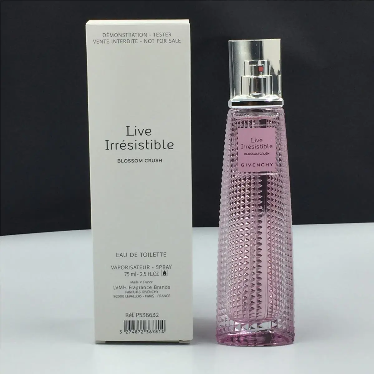 Tester Women Givenchy Live Irresistible Bloom Crush 2.5 Oz- 75ml Edt Spray /nib