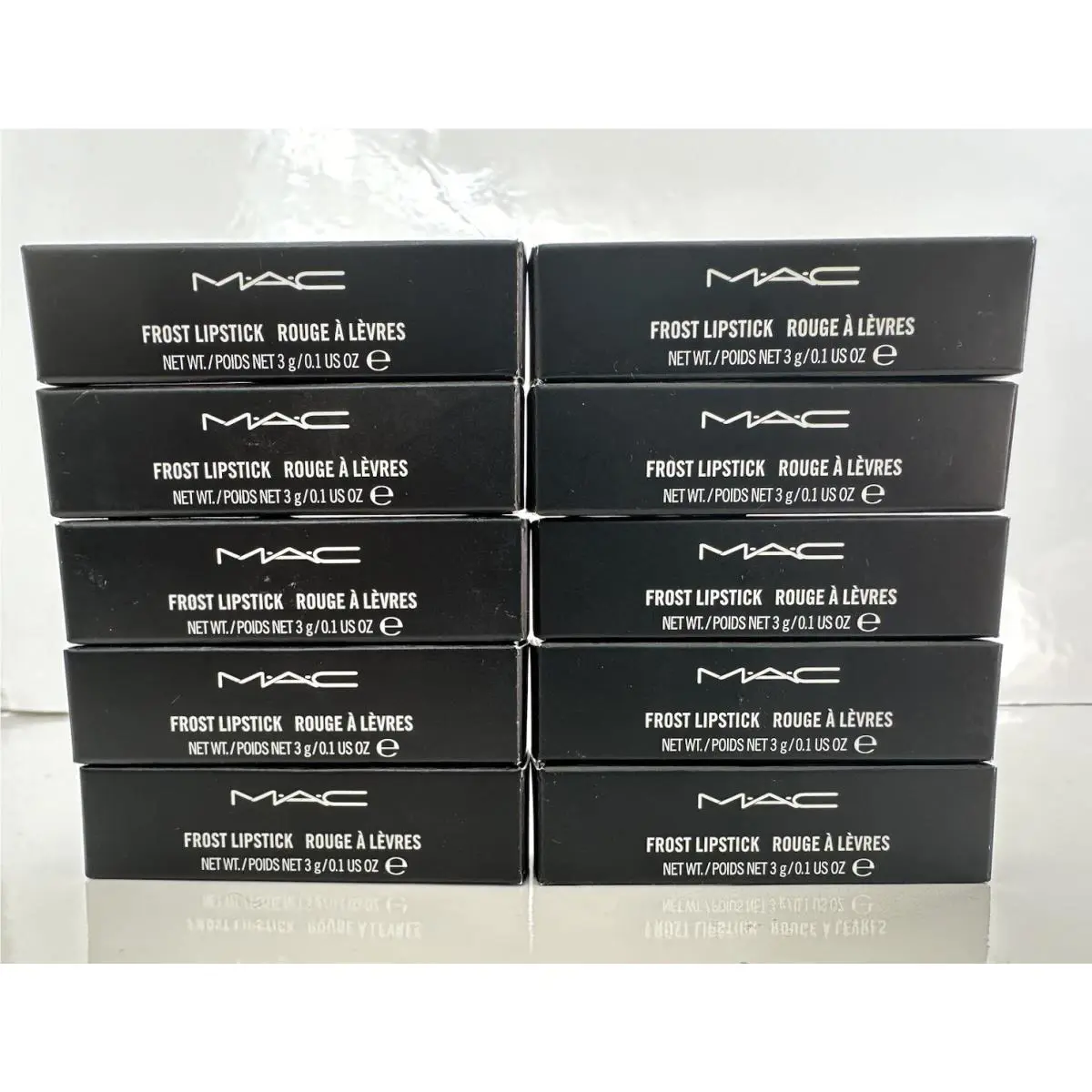 10 X Mac Frost Lipstick CB 96