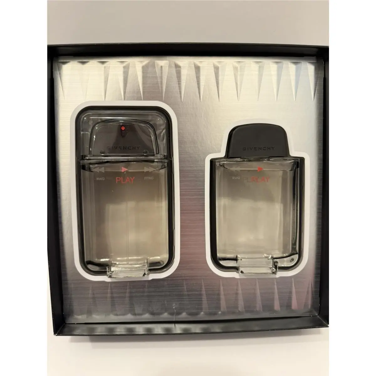 Givenchy Play Eau De Toilette For Men 3.4 Fl Oz Spray After Shave Lotion Set