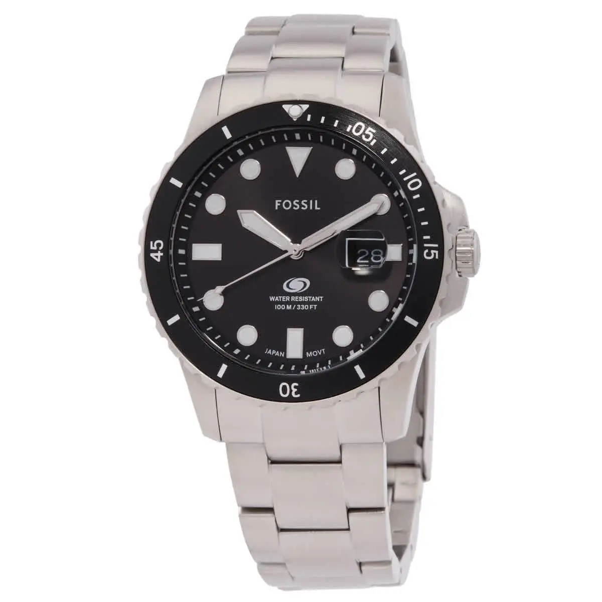 Fossil Blue Dive Quartz Black Dial Men`s Watch FS6032
