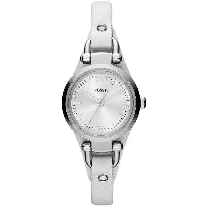 Ladies Watch White with Day Date AM4432 Large 38mm Case by Fossil