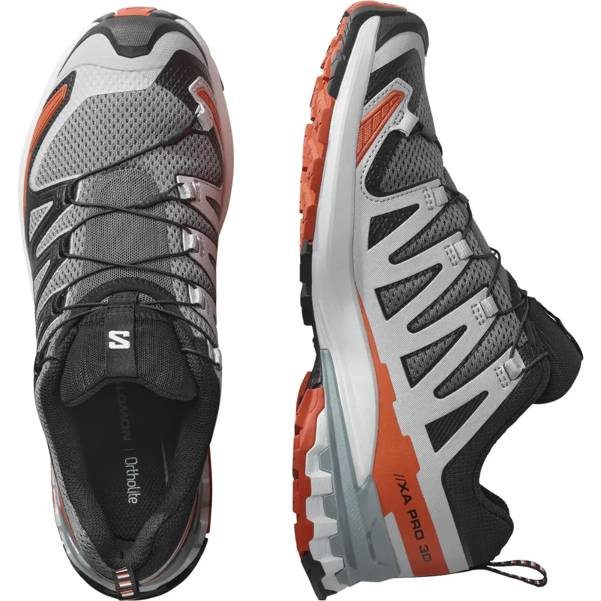 Salomon shoes - Salomon XA PRO 3D V9 - Black/Gull 12