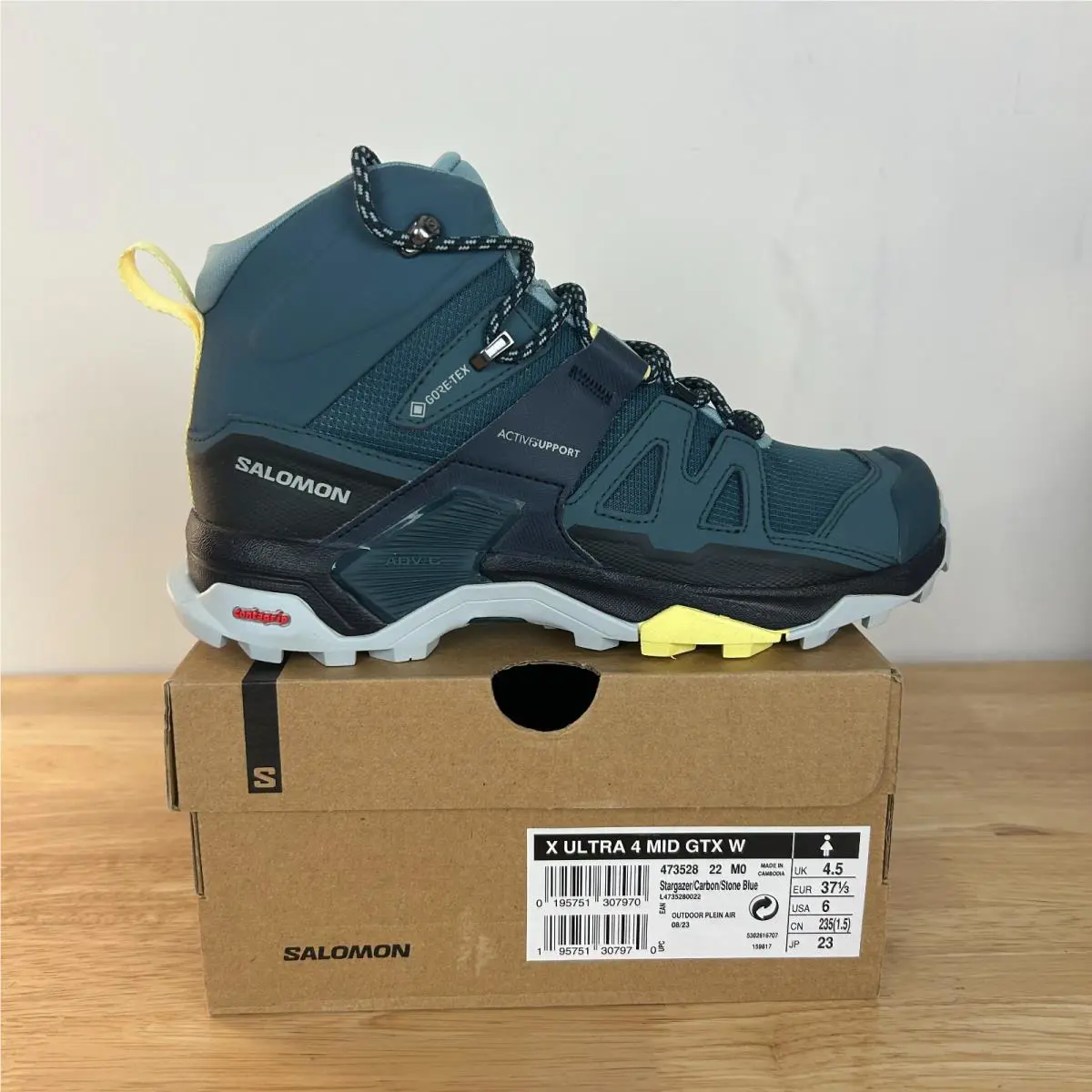 Salomon shoes - Salomon X Ultra 4 - Ultra - 473528 - Blue (UPC: 195751307970) 1