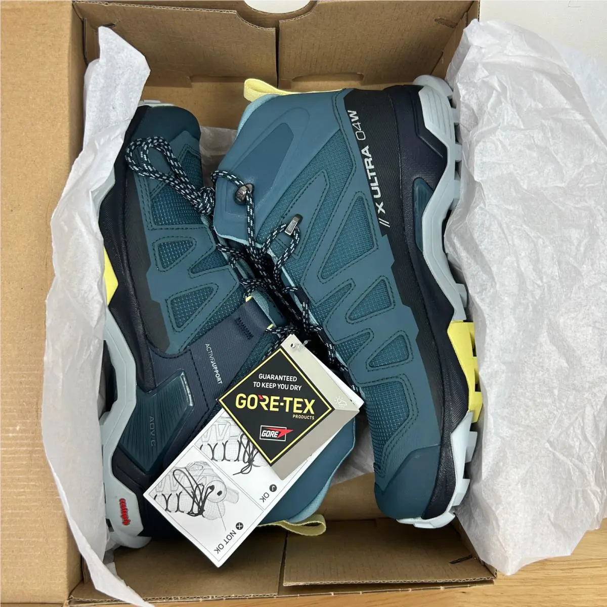 Salomon shoes - Salomon X Ultra 4 - Ultra - 473528 - Blue (UPC: 195751307970) 7