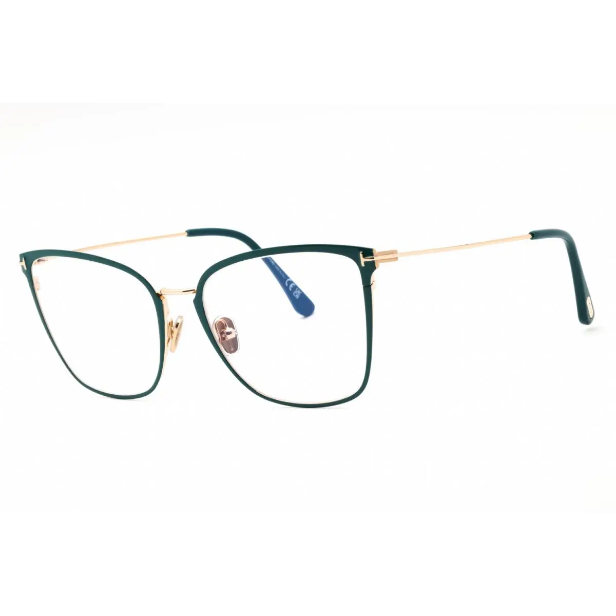 Tom Ford TF5839B-087-56 Eyeglasses Size 56mm 18mm 140mm Turquoise Women