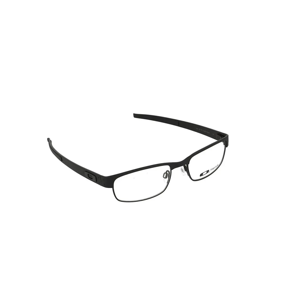 Oakley Oph. Metal Plate 53 Matte Black Frame Sunglasses - As Shown - Black