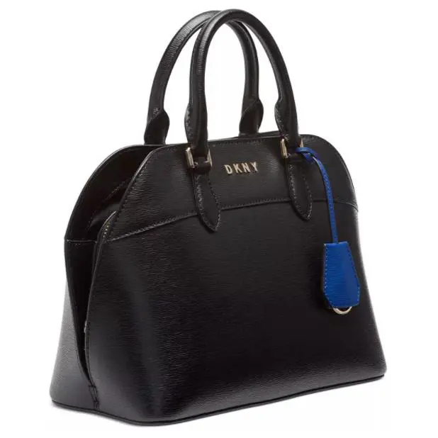 Dkny X2905 Black Bobi Satchel Bag - Exterior: Black