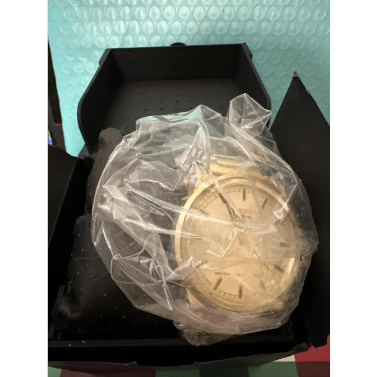 All Gold Dial Stainless Steel Bracelet Men`s Watch DZ1912 by Diesel