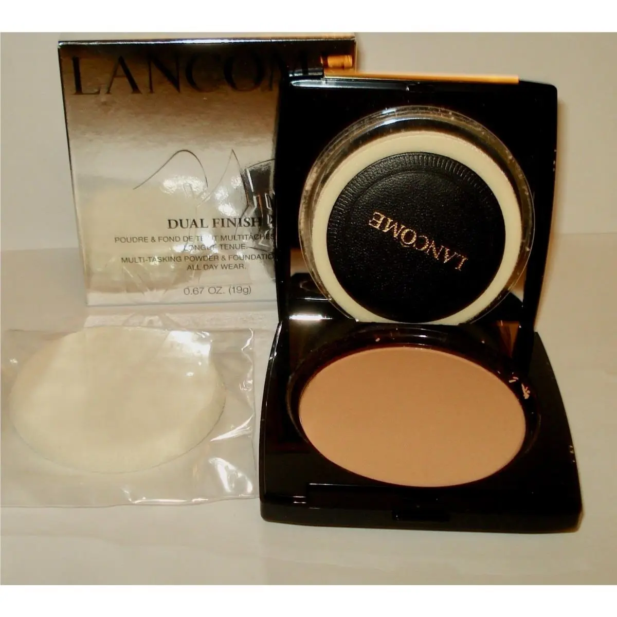Lancome Dual Finish Multi Tasking Powder Foundation Choose Your Shade 410 Bisque (W) by Lancôme