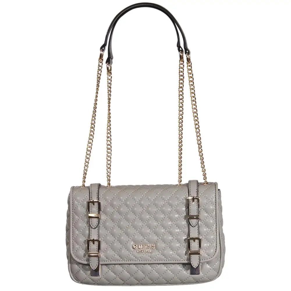 Women`s Adam Handbag Convertible Crossbody Bag Taupe by Guess