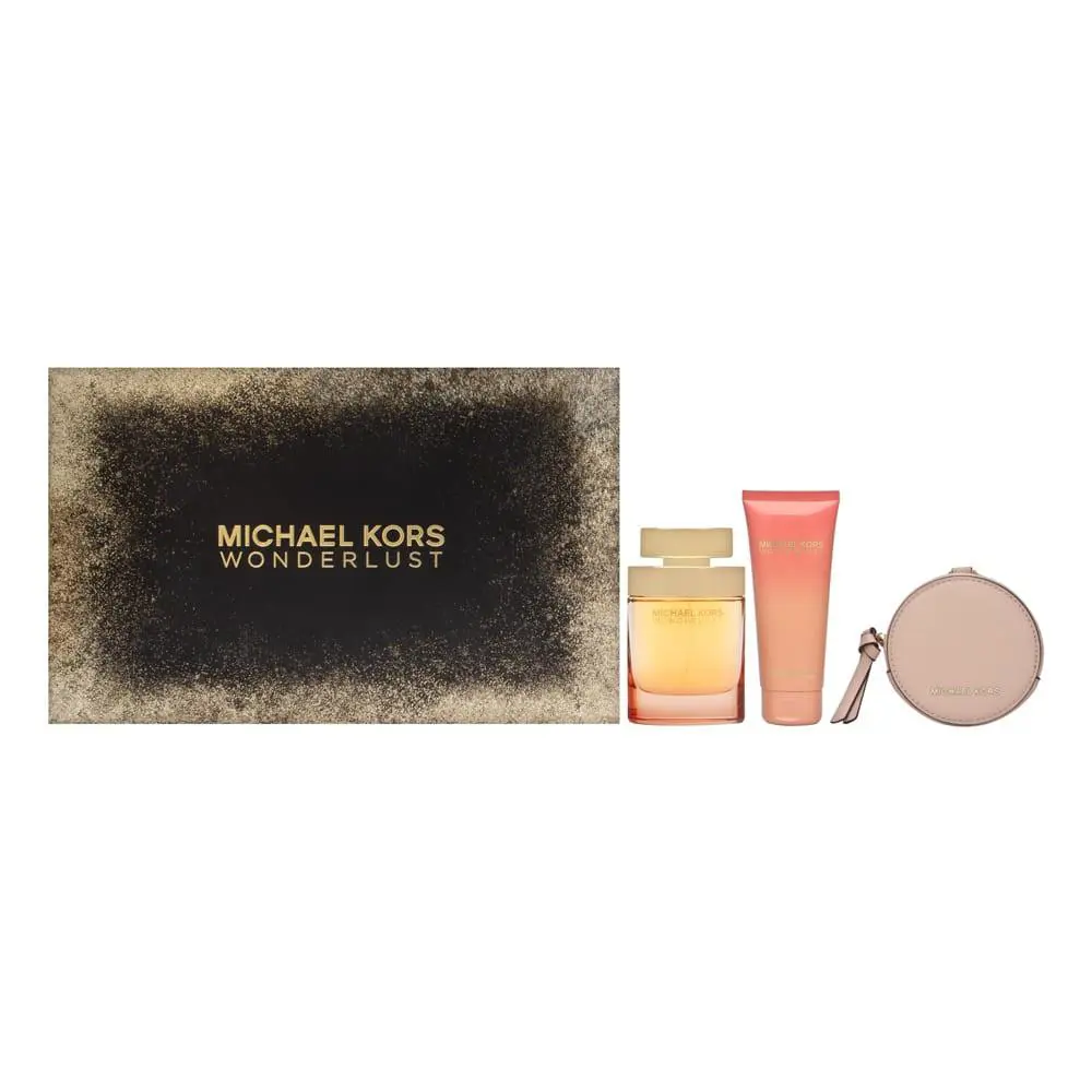 Michael Kors Wonderlust by Michael Kors For Women 3 PC Set 3.4 oz Edp + 3.4 oz L
