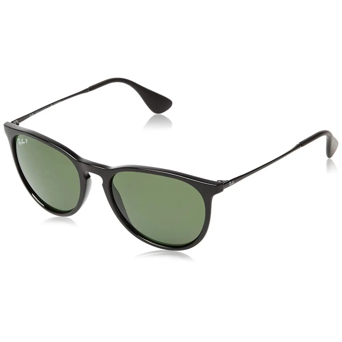 Ray-ban RB4171 Unisex-adult Erika Sunglasses - Black / Polar Green