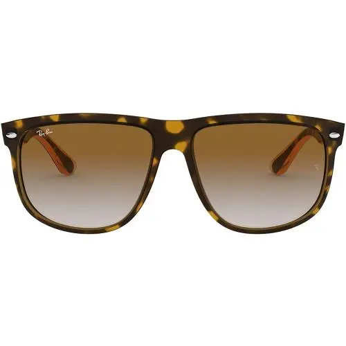 Ray-ban Mens Square Sunglasses - Light Havana / Crystal Brown Gradient - Light Havana/Clear Gradient Brown, lens__map: Brown