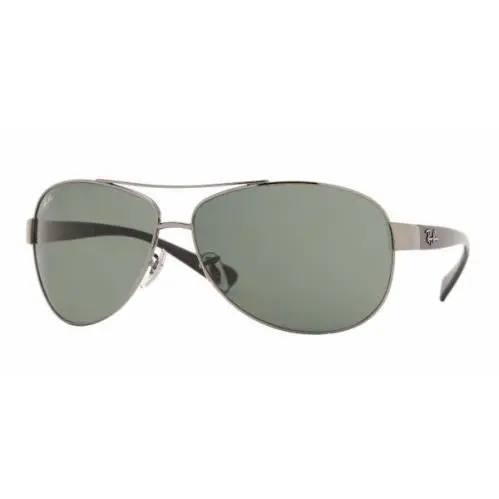 Ray-ban RB3386 004/71 Gunmetal Sunglasses - Gunmetal / Green