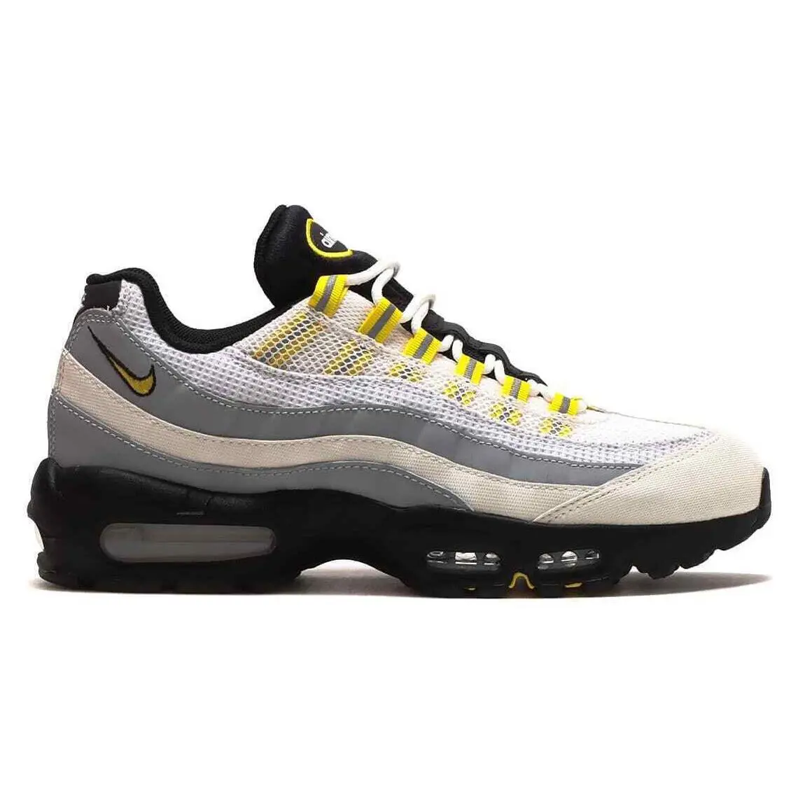Nike shoes - Nike Air Max 95 - Air Max - DQ3982-100 - Gray, Manufacturer: White/Tour Yellow-Black-Wolf Grey 1