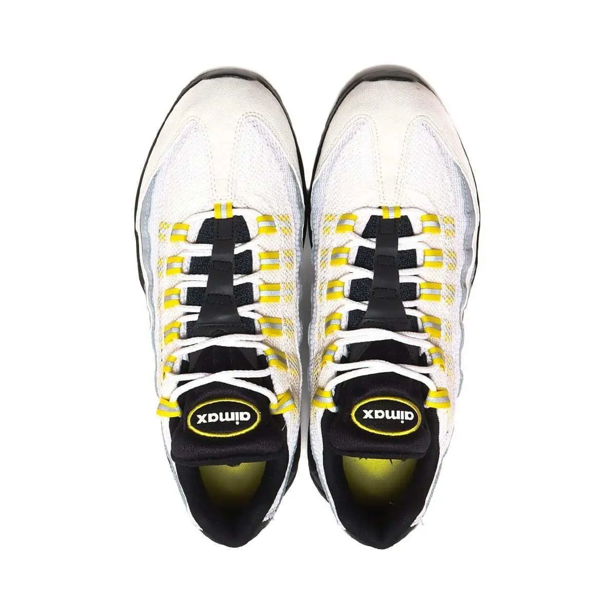 Nike shoes - Nike Air Max 95 - Air Max - DQ3982-100 - Gray, Manufacturer: White/Tour Yellow-Black-Wolf Grey 4