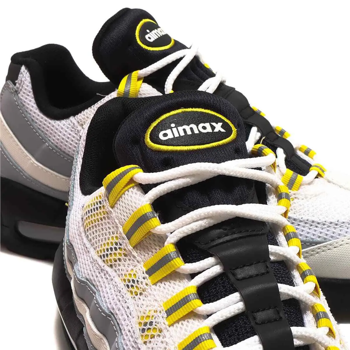 Nike shoes - Nike Air Max 95 - Air Max - DQ3982-100 - Gray, Manufacturer: White/Tour Yellow-Black-Wolf Grey 0