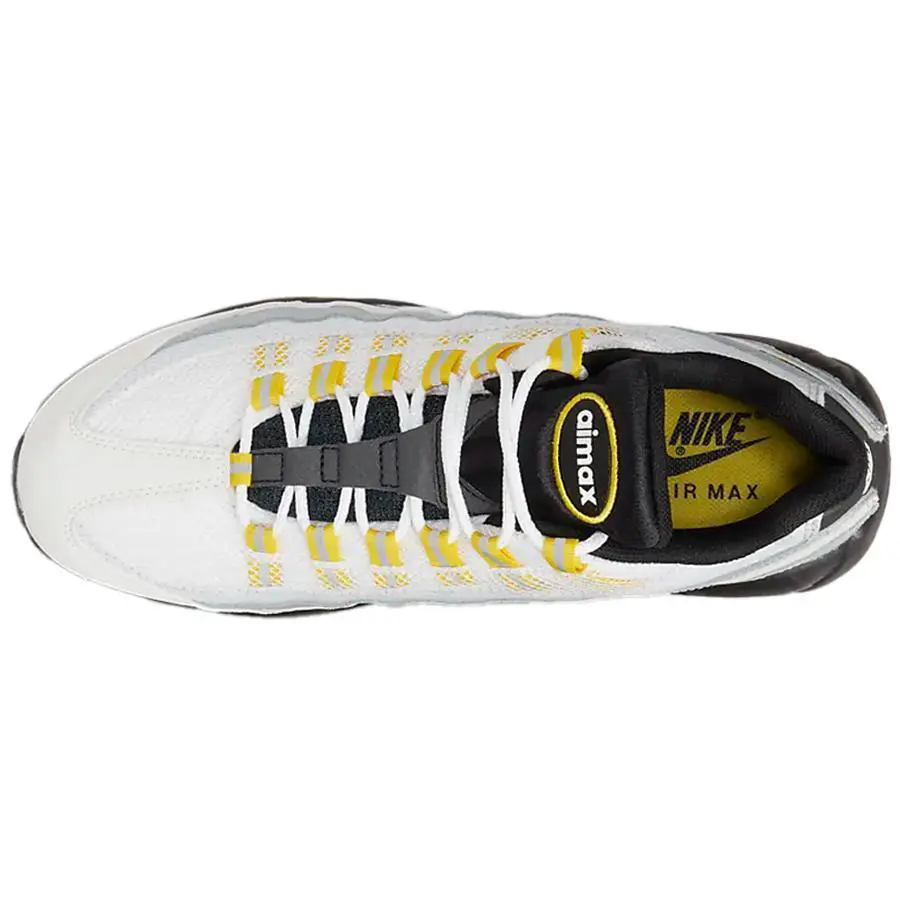 Nike shoes - Nike Air Max 95 - Air Max - DQ3982-100 - Gray, Manufacturer: White/Tour Yellow-Black-Wolf Grey 18