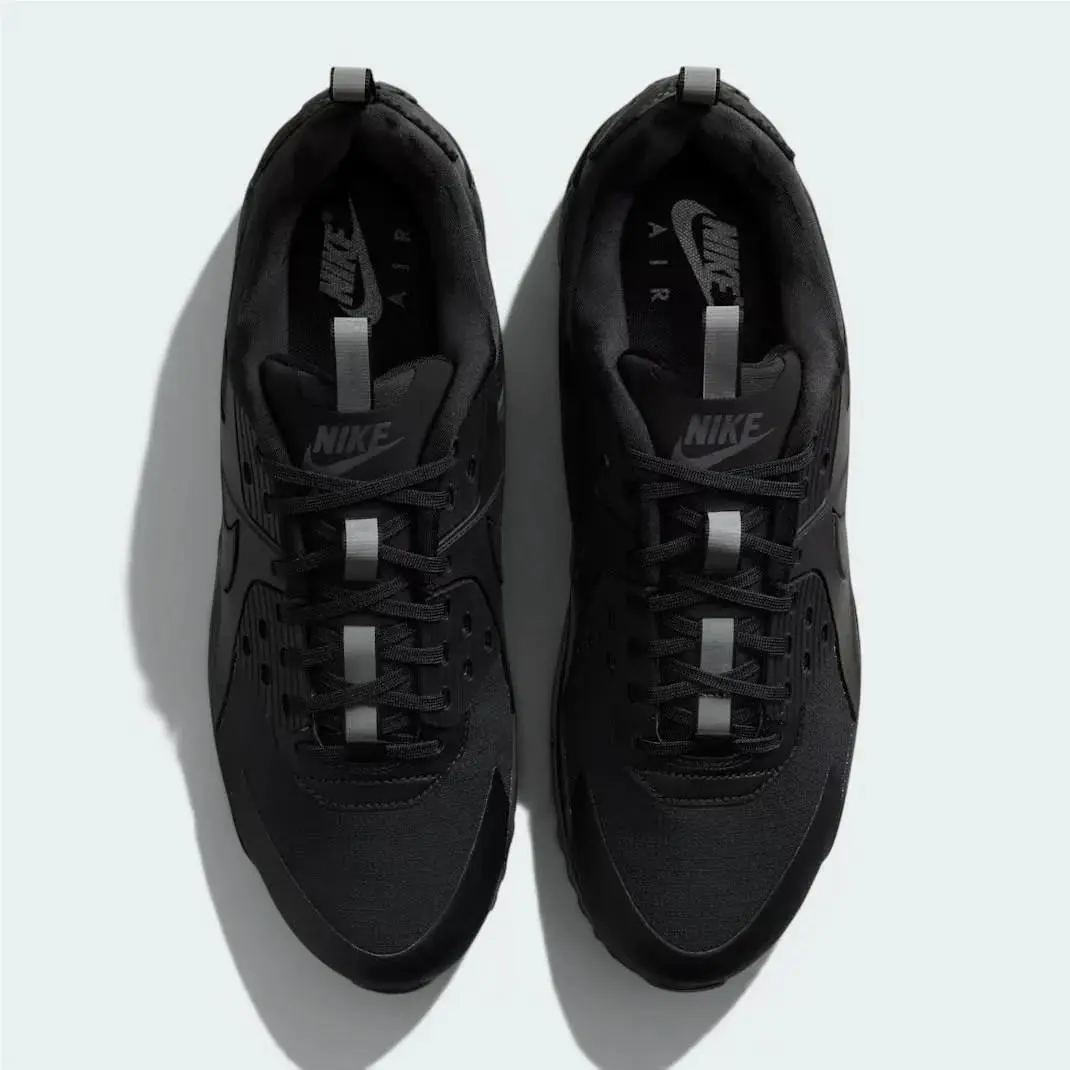 Nike shoes - Nike Air Max 90 - Air Max - HQ1416-001 - Black, Manufacturer: Black/Black/Black 12