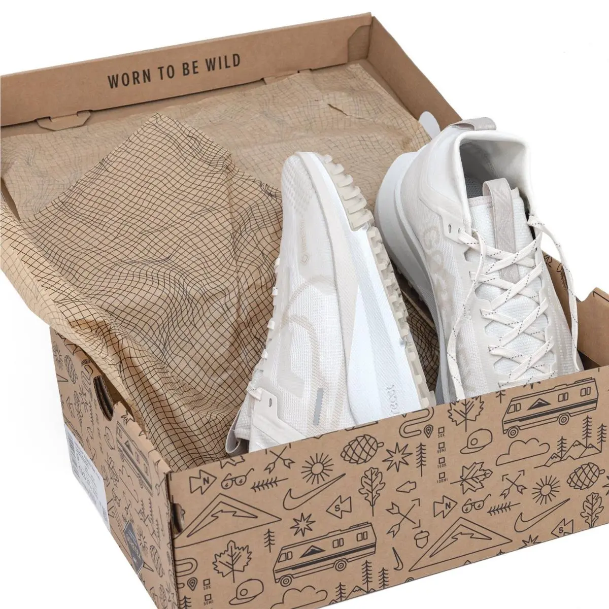 Nike shoes - Nike React Pegasus - React Pegasus - DJ7926-007 - Beige, Manufacturer: Phantom/Summit White/Light Orewood Brown 6