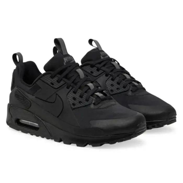 Air Max 90 Drift Sneakers Triple Black Running Trainers Reflective Men Size 7 by Nike