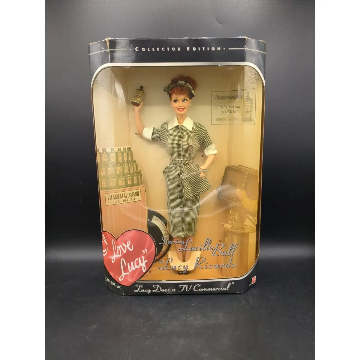 Mattel Barbie I Love Lucy Episode 30: Lucy Does a IV Commercial 1997