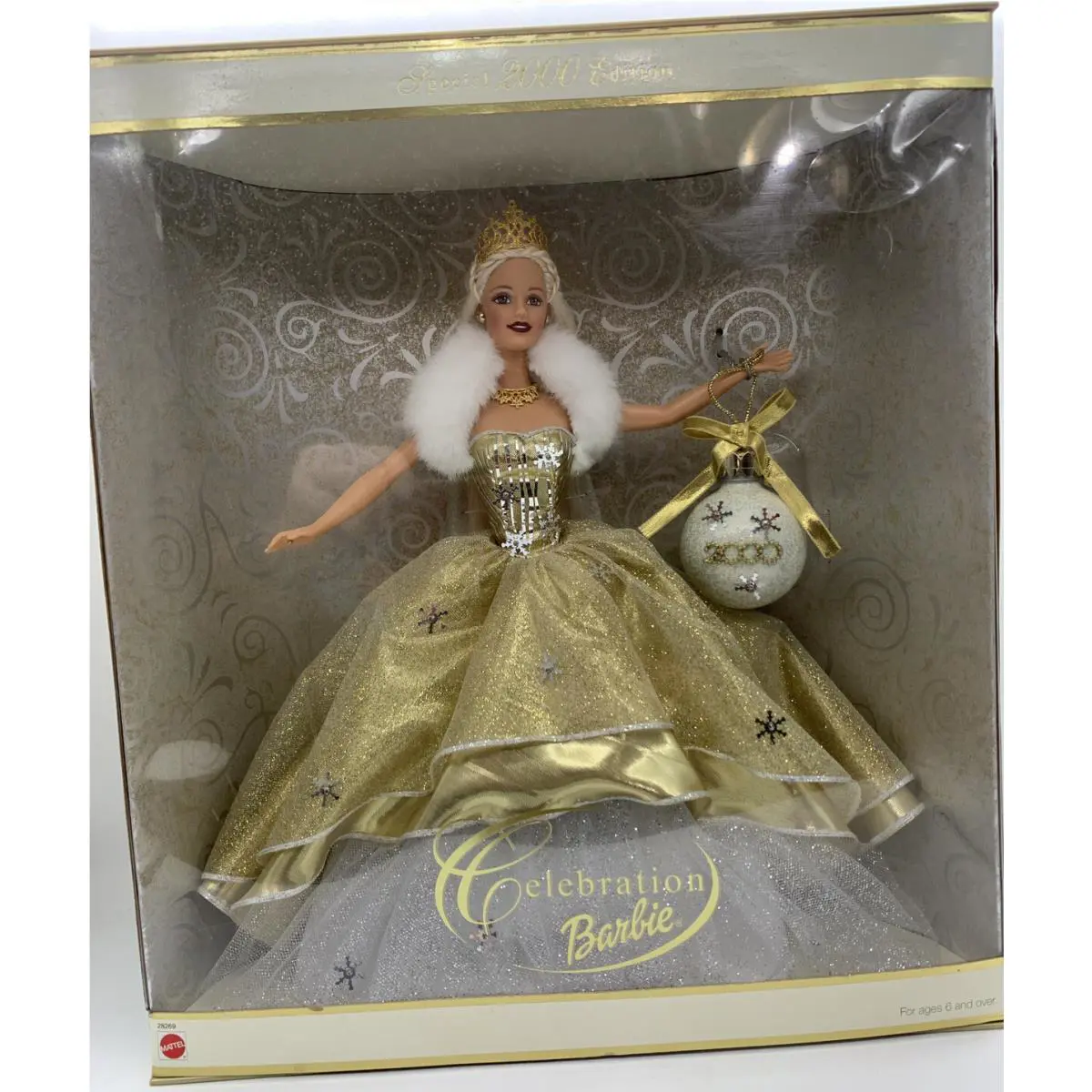 2000 Celebration Barbie Millennium Special Edition Doll In Box b