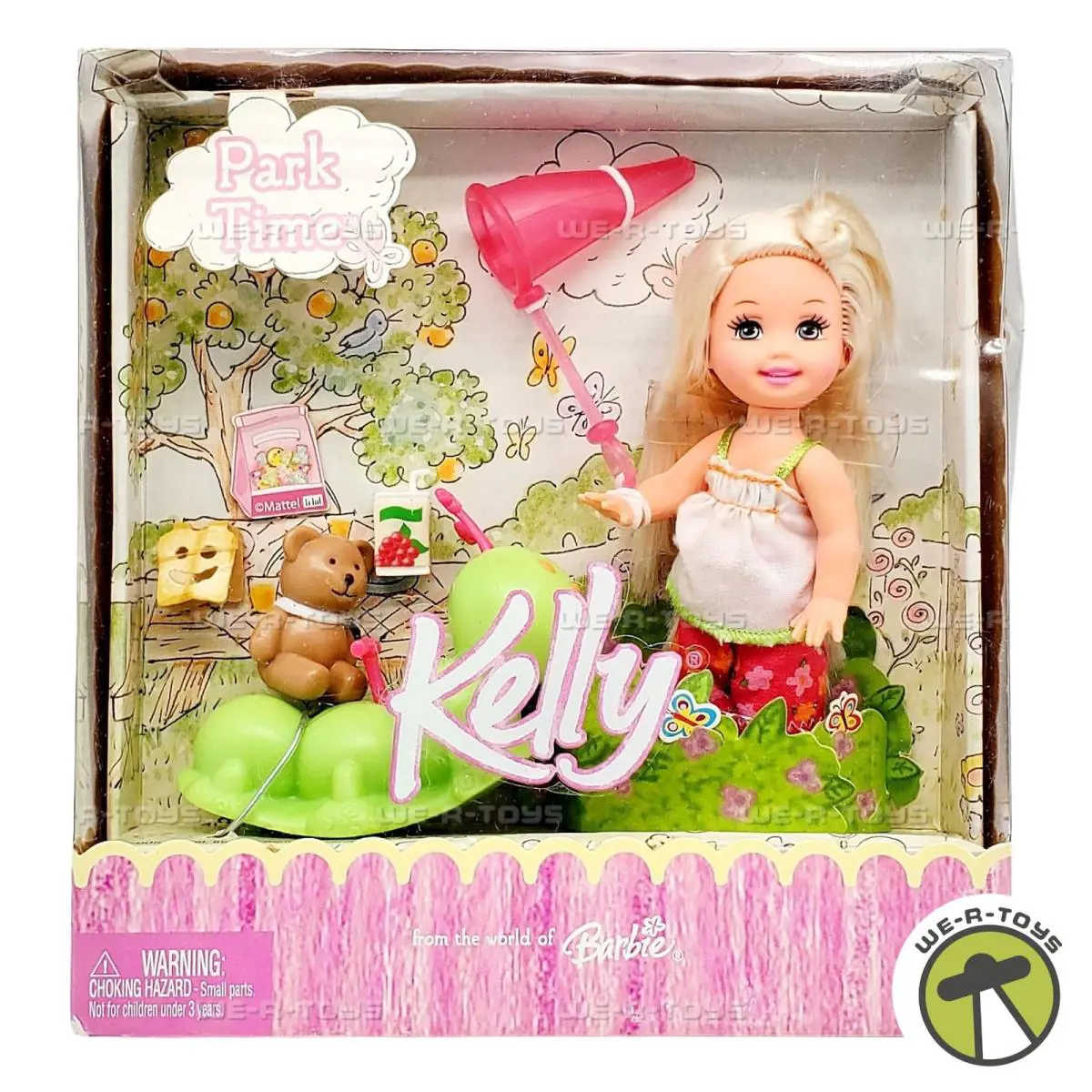 Barbie Kelly Park Time Doll Playset 2005 Mattel J0607