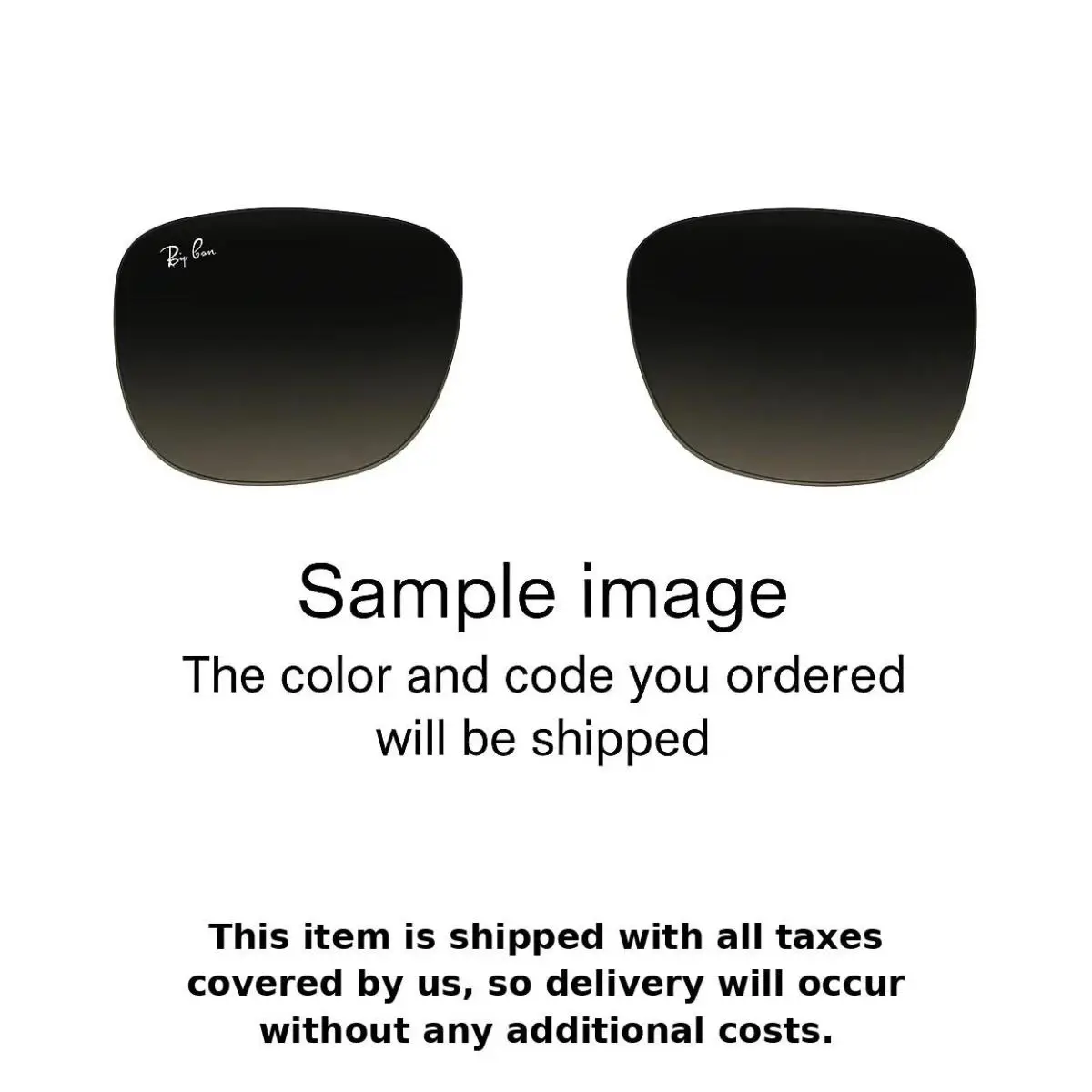 Replacement Lens Ray - Ban RB3945 004/57 Brown Polarized 60 mm by Ray-Ban