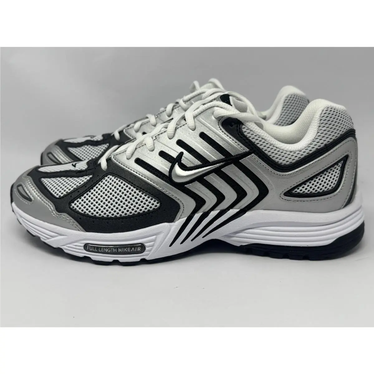 Nike Air Pegasus 2K5 2005 Metallic Silver Black HQ3031-002 Men’s Size 10.5 Nolid