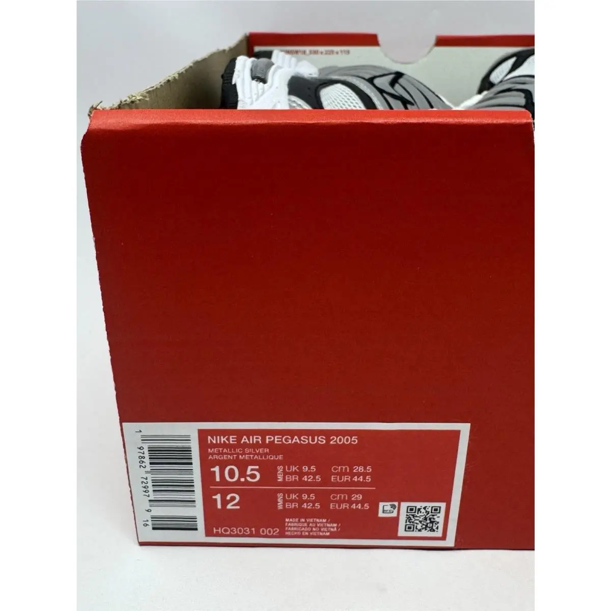 Nike shoes - Nike Air Pegasus - Air Pegasus - HQ3031-002 - Silver 6