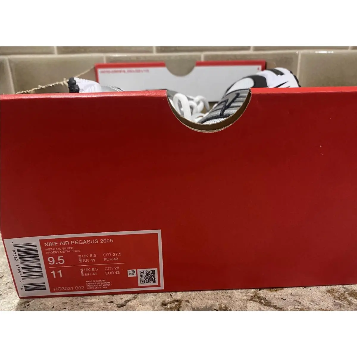 Nike shoes - Nike Air Pegasus - Air Pegasus - HQ3031-002 - Silver (UPC: 0197862759570) 8