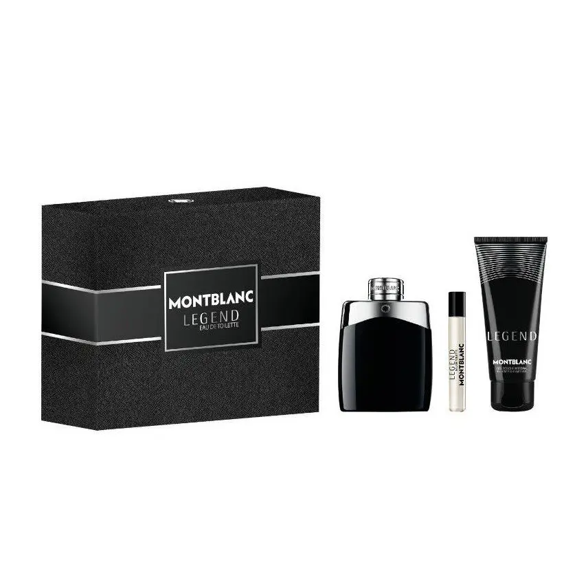 Montblanc Men`s Montblanc Legend 3pcs Edt Gift Set Fragrances 3386460130349